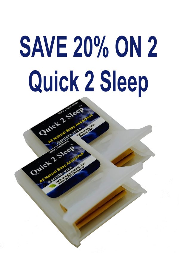 Save 20% on 2 Quick2Sleep